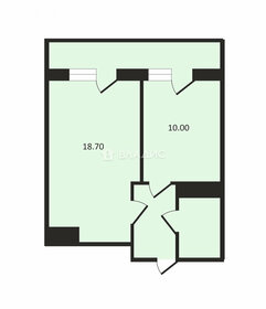 43 м², 1-комнатная квартира 3 850 000 ₽ - изображение 51