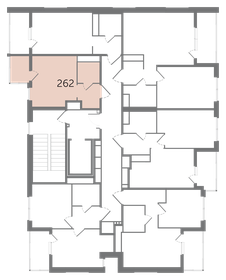 27 м², квартира-студия 3 800 000 ₽ - изображение 103