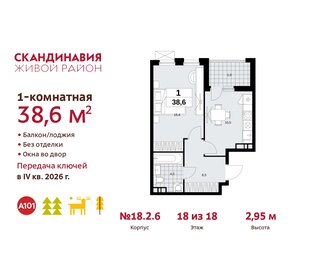 41,2 м², 1-комнатная квартира 10 500 000 ₽ - изображение 82