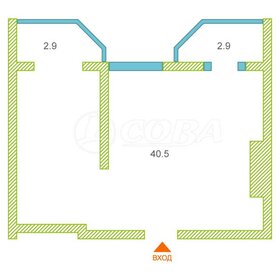 Квартира 46,6 м², 2-комнатная - изображение 1