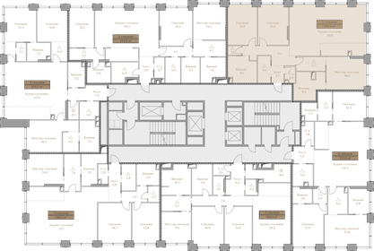 184 м², 4-комнатная квартира 183 000 000 ₽ - изображение 114