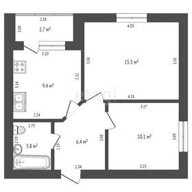 46,1 м², 2-комнатная квартира 4 350 000 ₽ - изображение 30