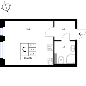 24 м², квартира-студия 5 100 000 ₽ - изображение 51