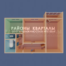 Квартира 50,6 м², 2-комнатная - изображение 2