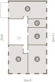 Квартира 105,3 м², 2-комнатная - изображение 2