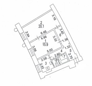 97,1 м², 2-комнатная квартира 46 000 000 ₽ - изображение 53