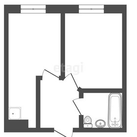 Квартира 38 м², 1-комнатная - изображение 2