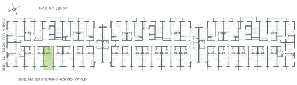 22 м², квартира-студия 3 850 000 ₽ - изображение 60