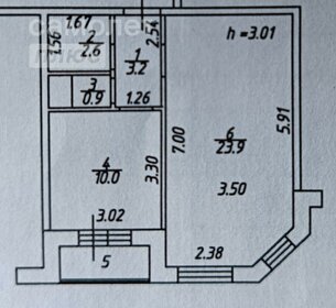32,1 м², 1-комнатная квартира 4 149 000 ₽ - изображение 91
