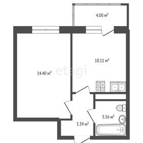 33,6 м², 1-комнатная квартира 7 200 000 ₽ - изображение 38