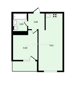 38 м², 1-комнатная квартира 4 120 000 ₽ - изображение 55