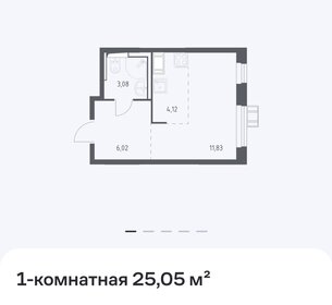 Квартира 25 м², студия - изображение 2