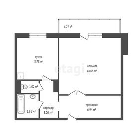 41,7 м², 1-комнатная квартира 5 400 000 ₽ - изображение 69