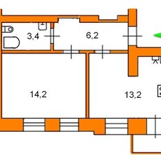 Квартира 37 м², 2-комнатная - изображение 4