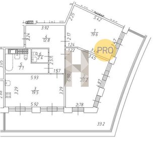 Квартира 81,1 м², 2-комнатная - изображение 1