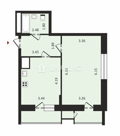 37,1 м², 1-комнатная квартира 5 200 000 ₽ - изображение 18