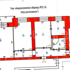 Квартира 108,4 м², 3-комнатная - изображение 2