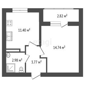 32,2 м², 1-комнатная квартира 3 100 000 ₽ - изображение 62