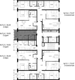 18,7 м², квартира-студия 5 466 192 ₽ - изображение 30