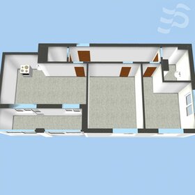 53,5 м², 2-комнатные апартаменты 14 299 999 ₽ - изображение 72