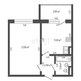 32,8 м², 1-комнатная квартира 3 000 000 ₽ - изображение 18