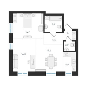 69,4 м², 3-комнатная квартира 12 100 000 ₽ - изображение 21