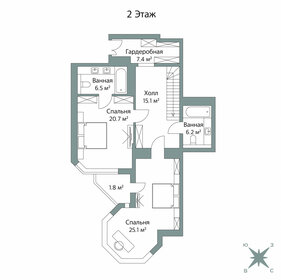 140 м², 4-комнатная квартира 66 000 000 ₽ - изображение 124