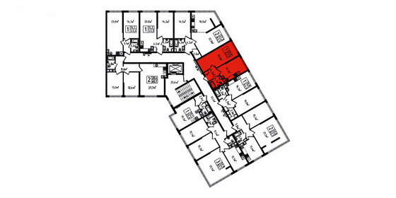 Квартира 43,3 м², 1-комнатная - изображение 2
