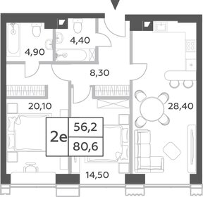 108,1 м², 3-комнатная квартира 43 307 700 ₽ - изображение 22