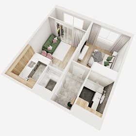 41,1 м², 1-комнатная квартира 3 735 000 ₽ - изображение 44