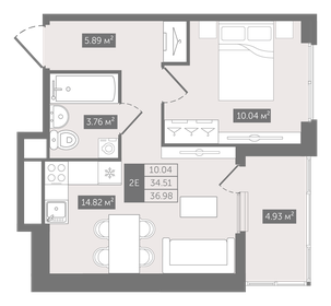 96,2 м², 3-комнатная квартира 15 800 000 ₽ - изображение 180