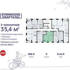 Квартира 35,4 м², 1-комнатная - изображение 4