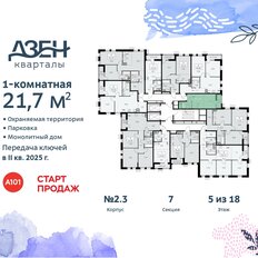 Квартира 21,7 м², студия - изображение 4