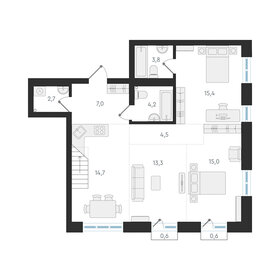 94,4 м², 4-комнатная квартира 11 990 000 ₽ - изображение 100