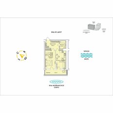 Квартира 51,6 м², 1-комнатные - изображение 2