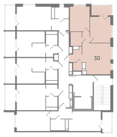 70 м², 3-комнатная квартира 23 000 000 ₽ - изображение 119