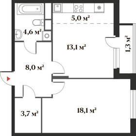 65,3 м², 3-комнатная квартира 12 700 000 ₽ - изображение 101