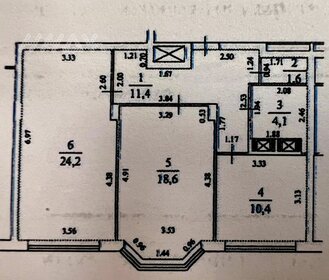 Квартира 70,3 м², 2-комнатная - изображение 1