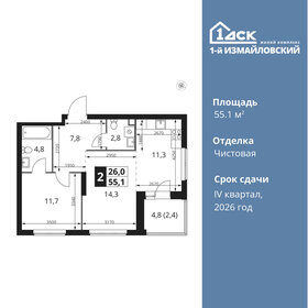 35 м², 1-комнатная квартира 15 000 ₽ в месяц - изображение 45