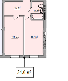 25,9 м², квартира-студия 2 400 000 ₽ - изображение 34