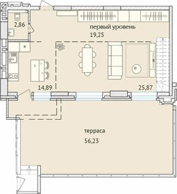 Квартира 180,6 м², 3-комнатная - изображение 1