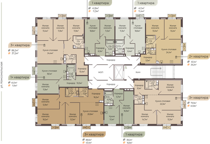 Купить двухкомнатную квартиру с высокими потолками и в новостройке в Котельниках - изображение 42