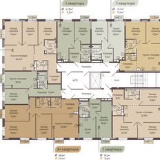 Квартира 79,9 м², 3-комнатная - изображение 3