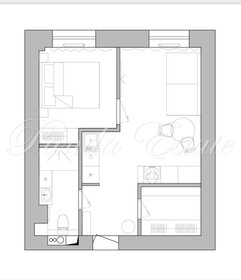 Квартира 40 м², 2-комнатные - изображение 1