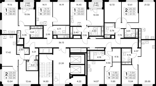 Квартира 45,6 м², 1-комнатная - изображение 2