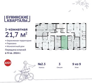 22,8 м², квартира-студия 7 600 000 ₽ - изображение 76