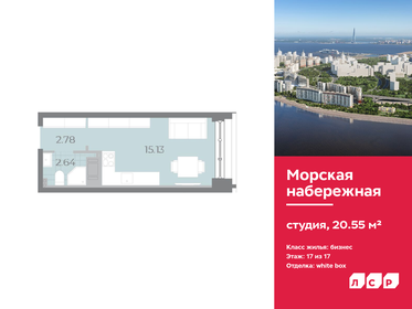 20,3 м², квартира-студия 7 790 220 ₽ - изображение 23