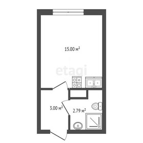 Квартира 20,7 м², студия - изображение 1