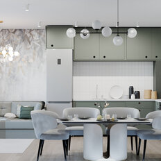 Квартира 41,4 м², 1-комнатная - изображение 3