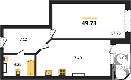 63,1 м², квартира-студия 7 300 000 ₽ - изображение 37